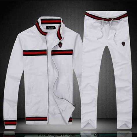 survetement gucci blanc|Gucci Jackets for Men .